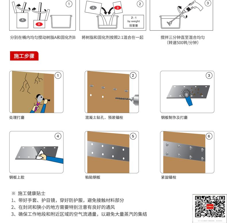 包钢祥符粘钢加固施工过程